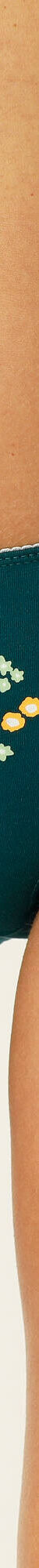 Shorty coton stretch imprimé "fleurs" - lot de 4 (bleu / vert) Shorty coton stretch imprimé "fleurs" - lot de 4 (bleu / vert)